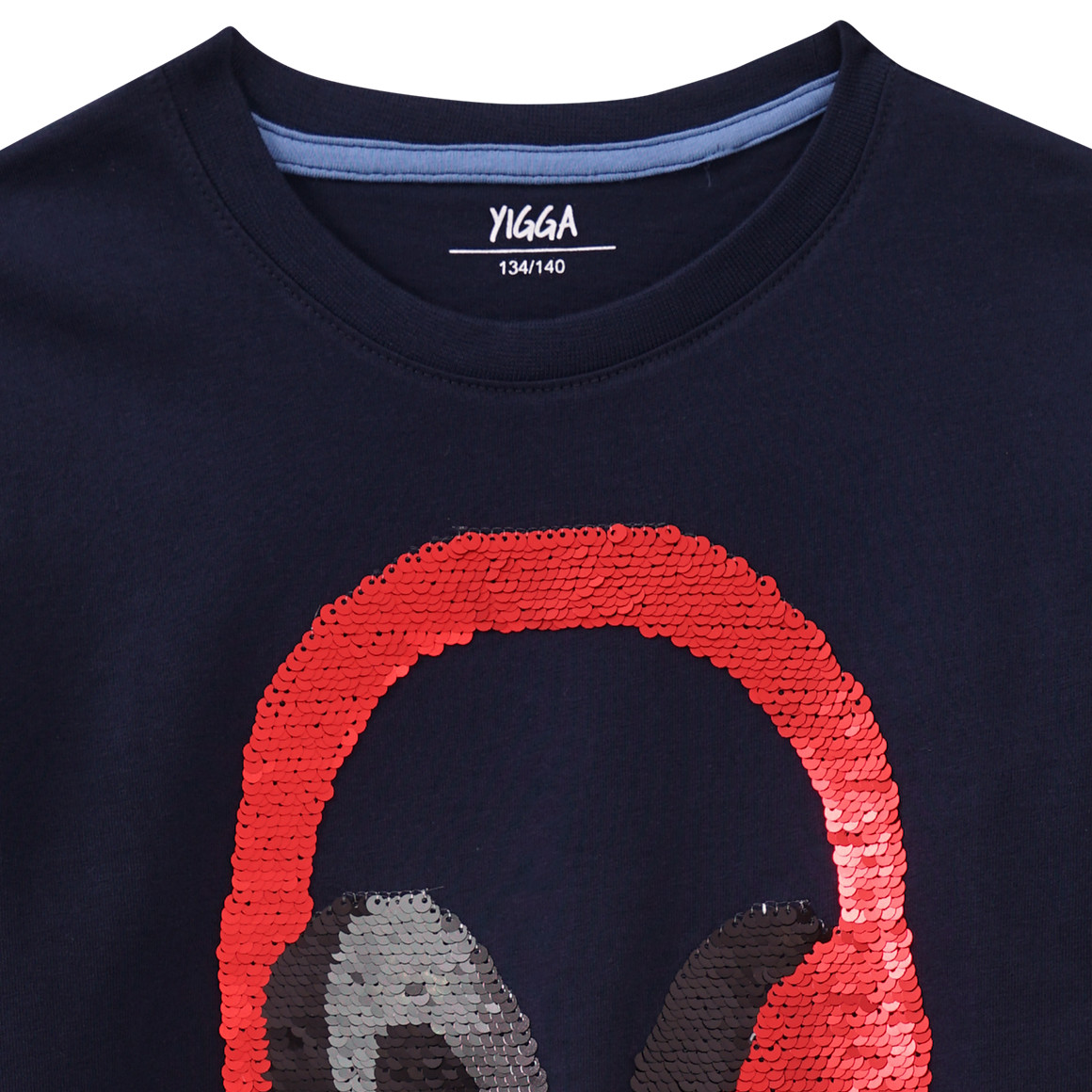 Jungen Langarmshirt mit Wendepailletten
