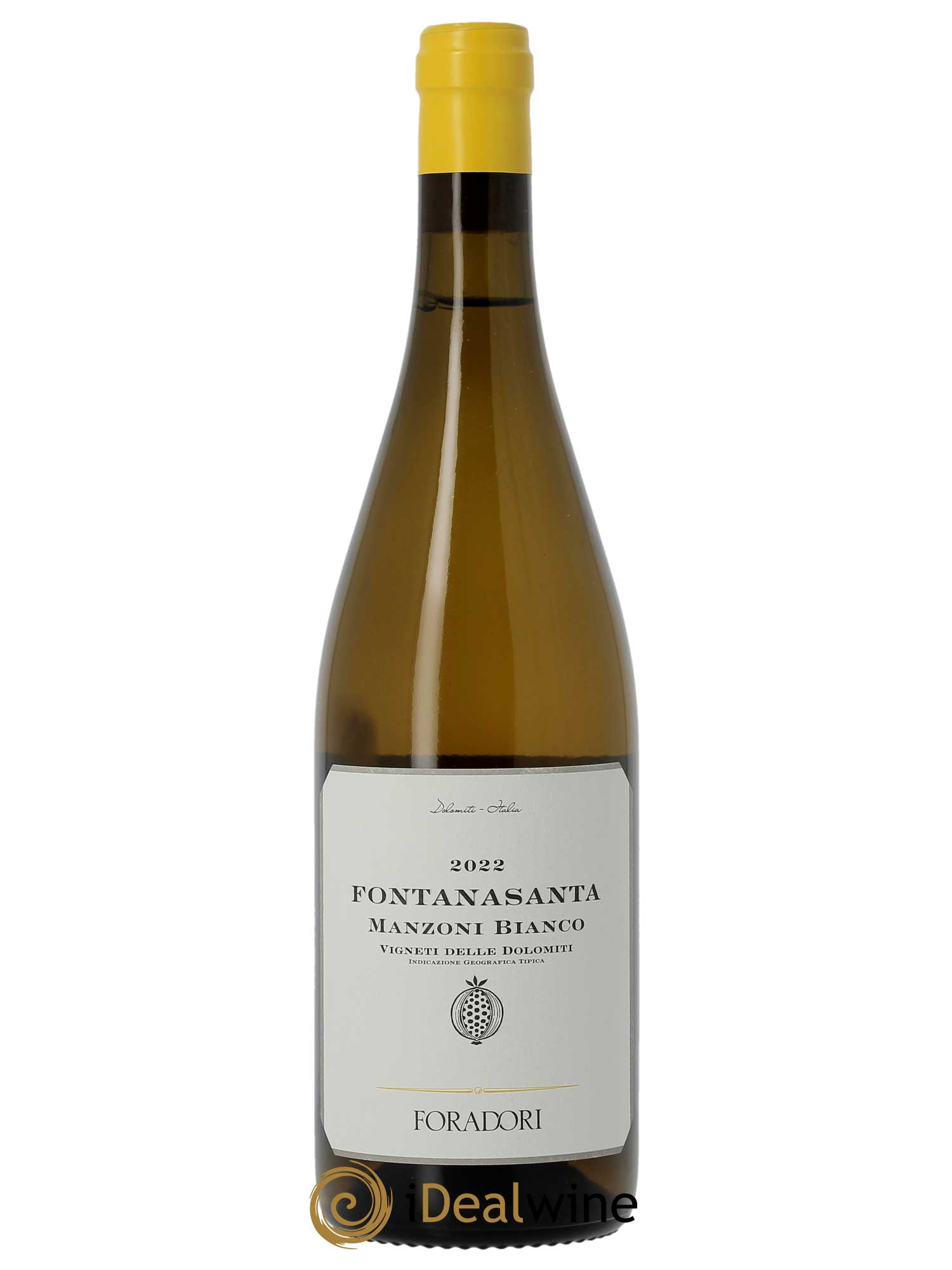 Vigneti delle Dolomiti IGT Fontanasanta Manzoni Elisabetta Foradori  2022 - Lot de 1 Bouteille