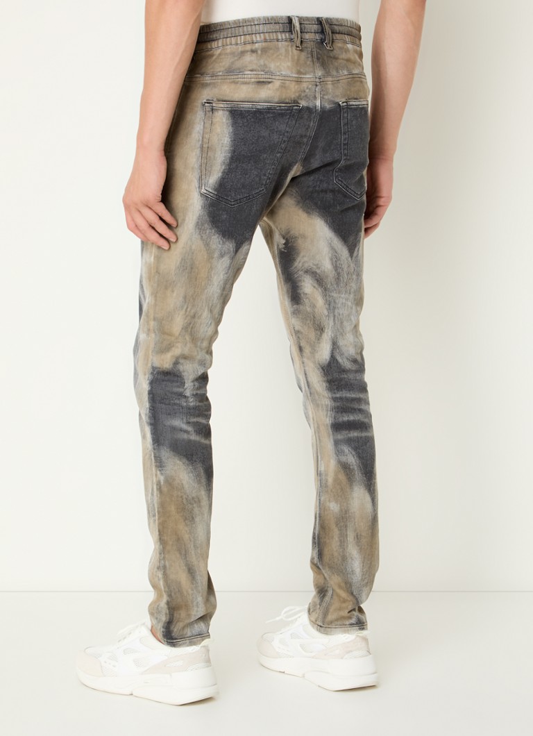 Diesel Krooley JoggJeans® regulāras piegriezuma džinsi ar elastīgu jostasvietu