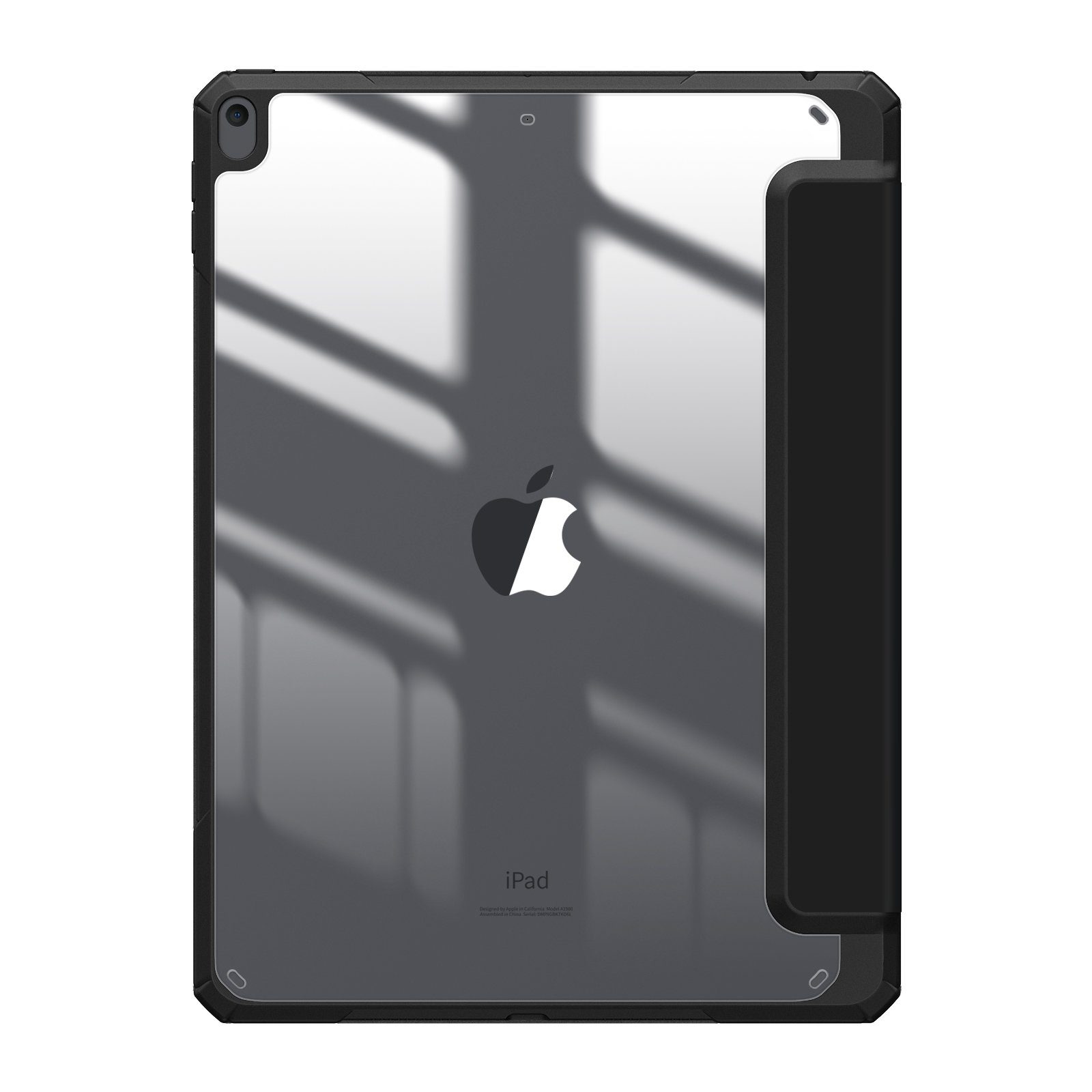 Fintie Tablet-Hülle Hybrid Hülle für iPad Air 2019 (3. Generation) / iPad Pro 10.5 2017 10,5 Zoll, [Eingebauter Stifthalter] Stoßfeste Abdeckung mit Klar Hartschalen