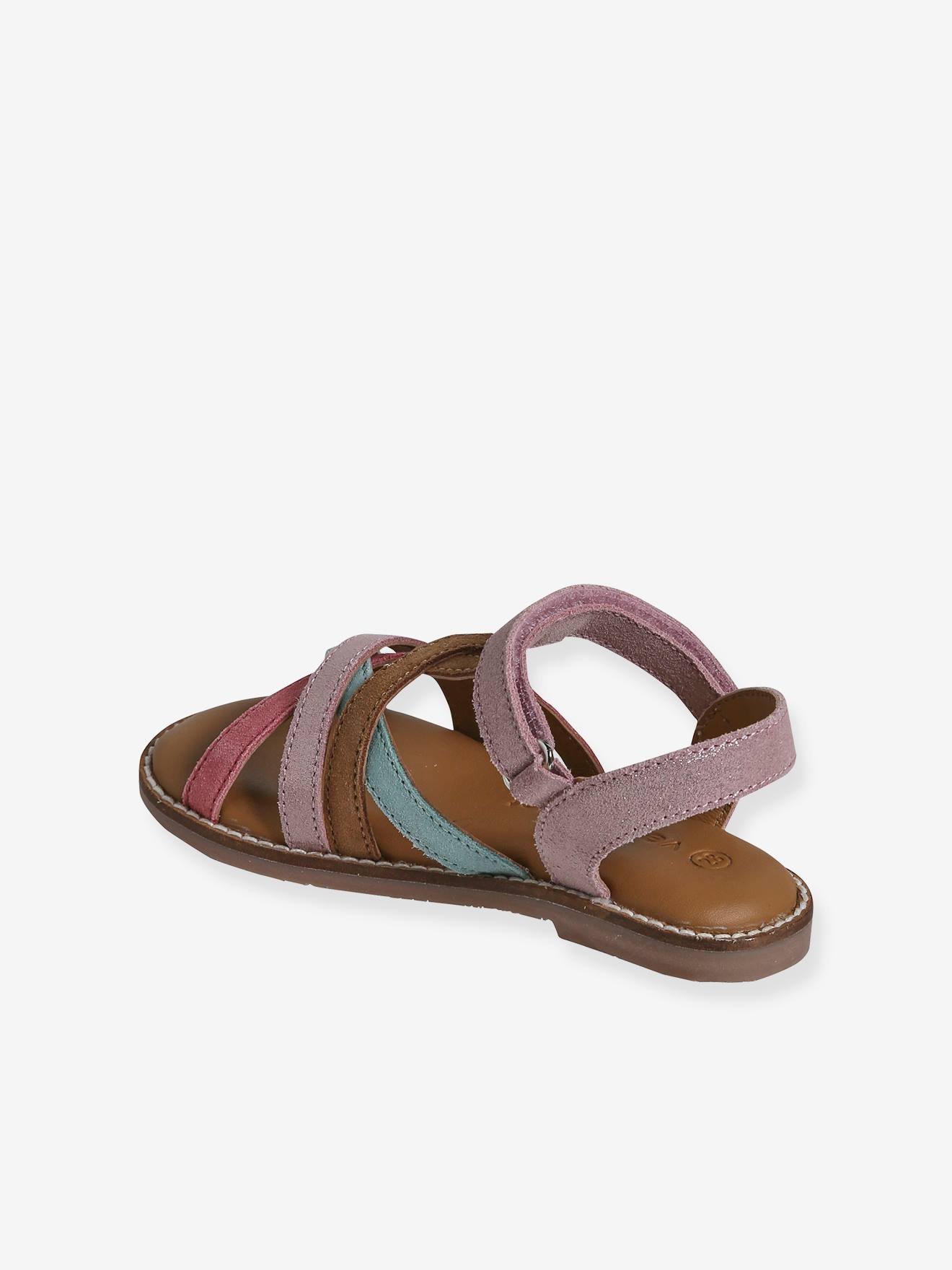 Vertbaudet Kinder Sandalen mit Klettverschluss - mehrfarbig