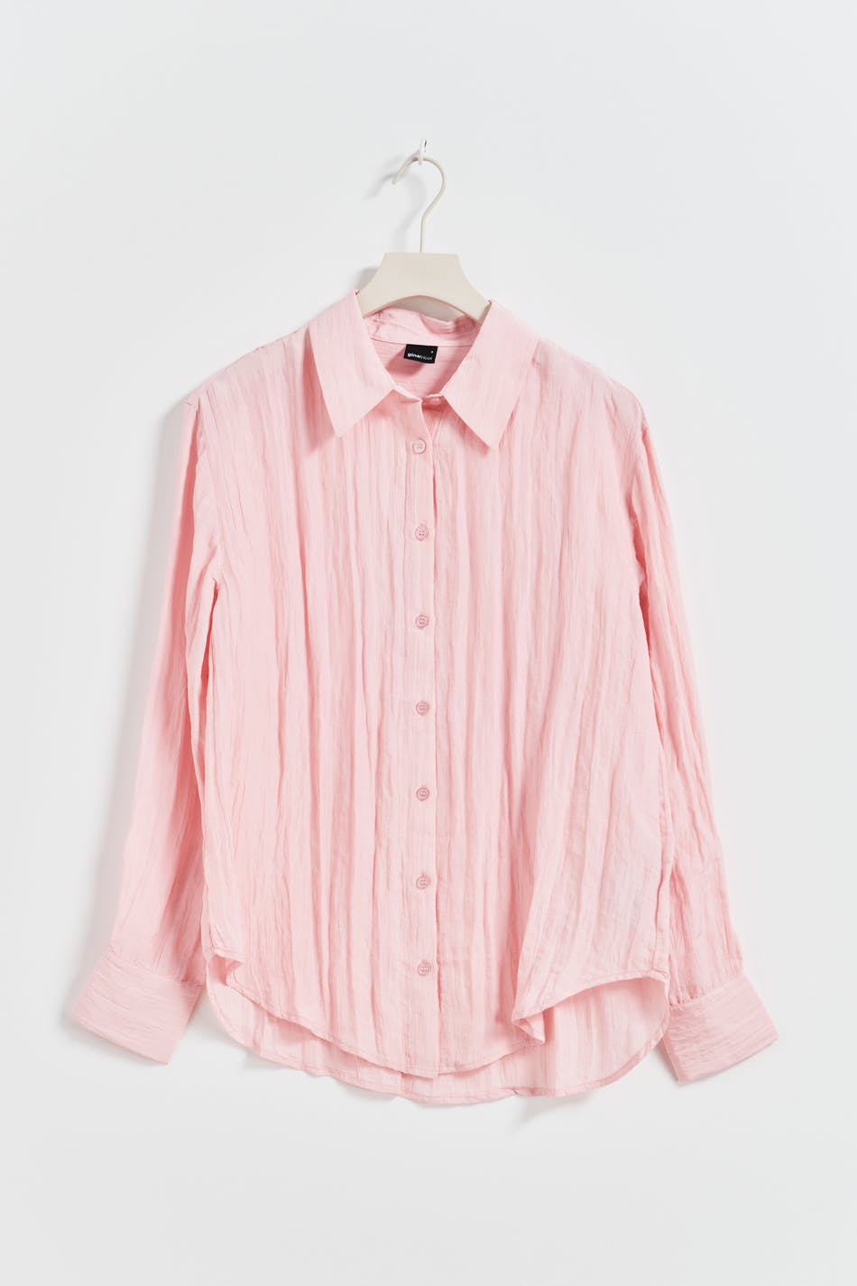 Crinkled shirt