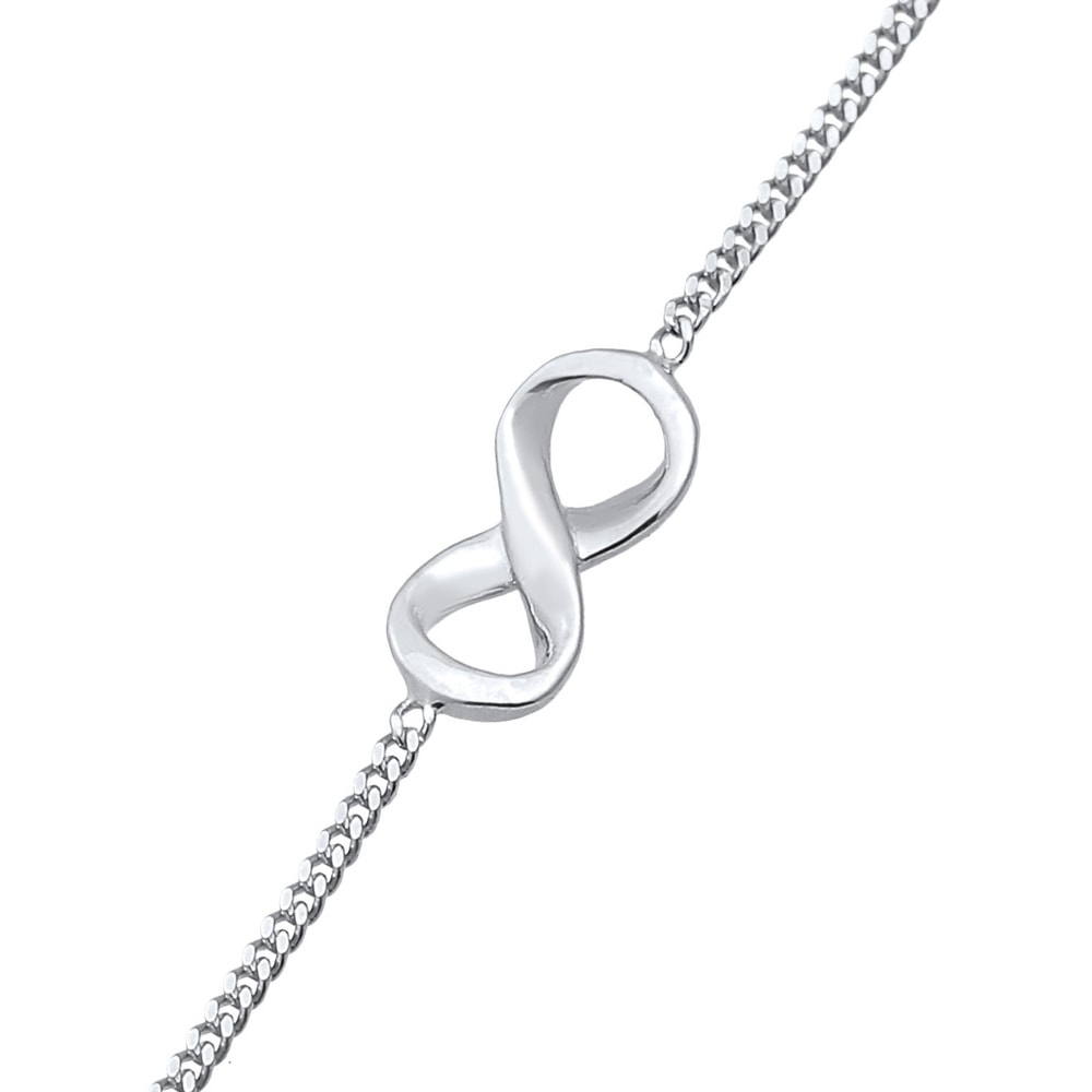 Elli Elli Bracelet Symbole d'infini en argent massif 925 pour femme Bracelet