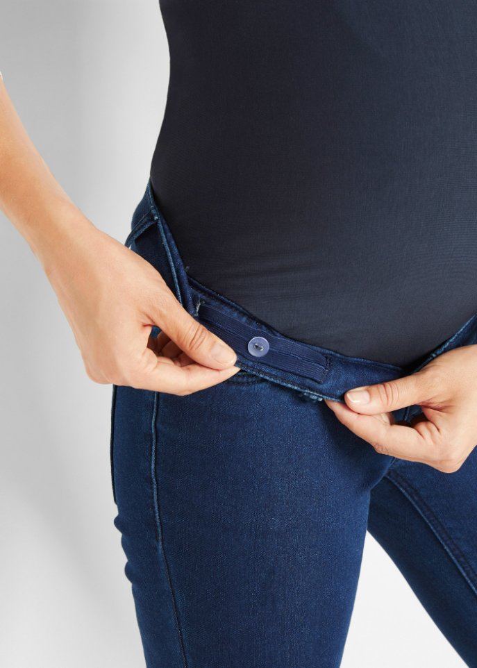 Umstands-Thermojeans mit kuscheliger Innenseite