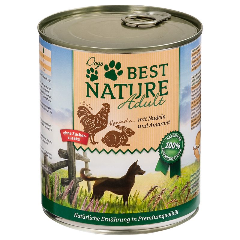 Sparpaket Best Nature Dog Adult 12 x 800 g