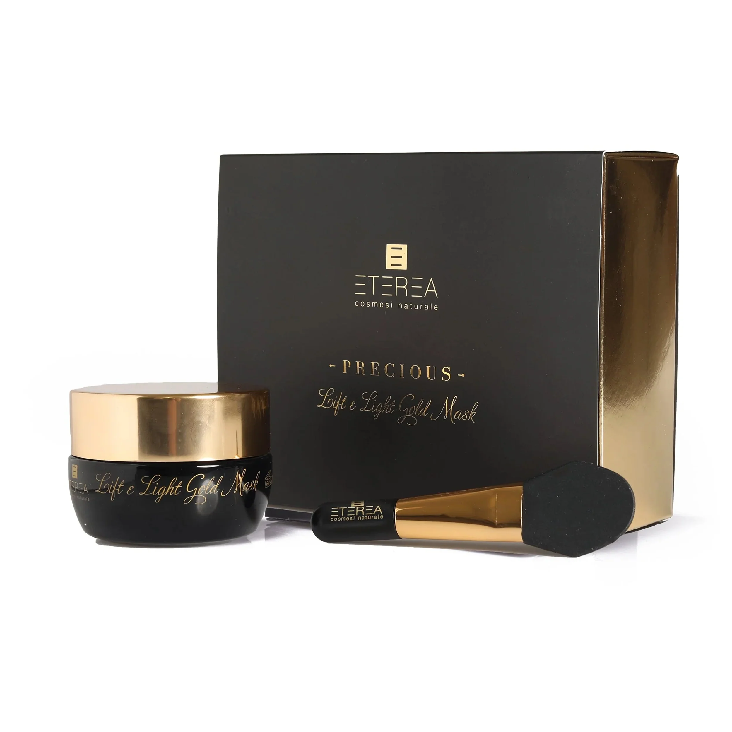 Precious Lift & Light Gold Mask + Tool - Anti-aldrende ansiktsmaske, Løftemaske