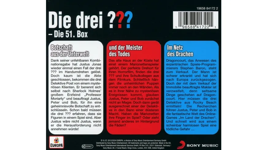 51. Box (Folgen 154 - 156)