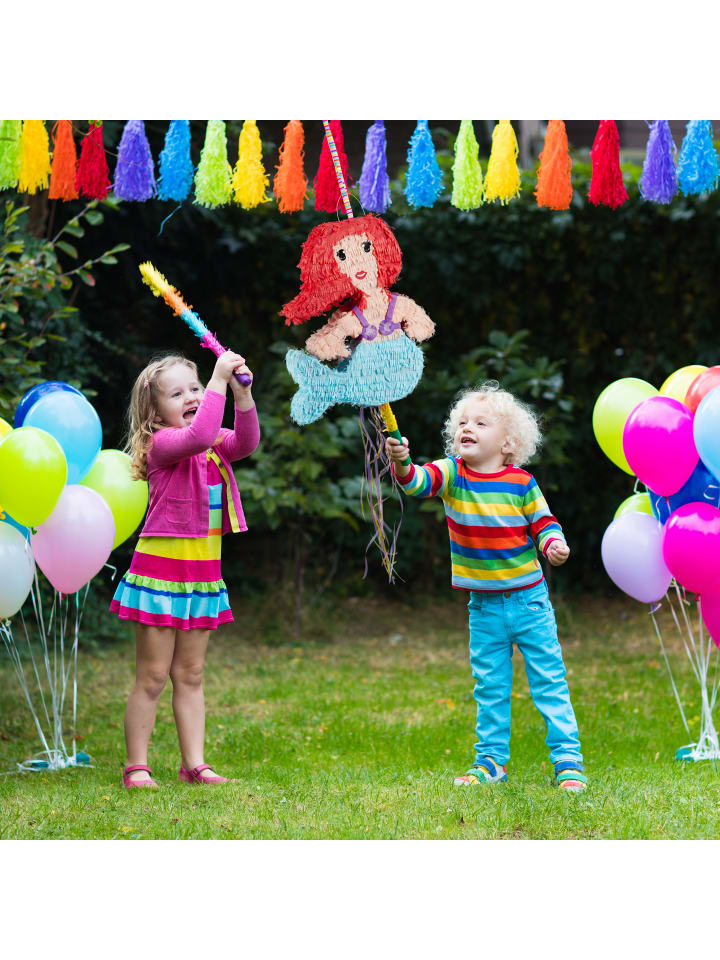 relaxdays Pinata Meerjungfrau in Bunt günstig kaufen onesize