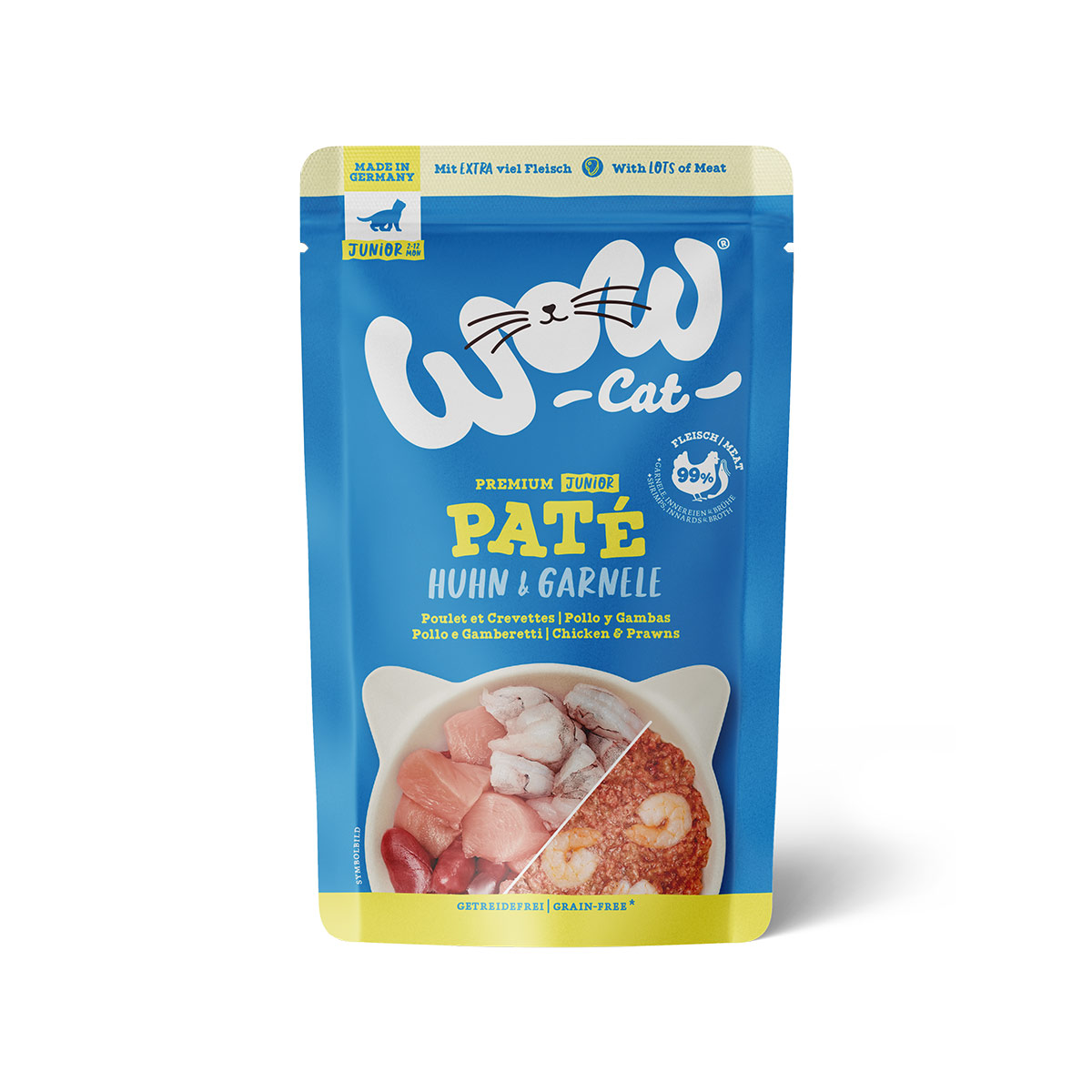 WOW CAT Junior Huhn & Garnele günstig kaufen bei ZooRoyal
