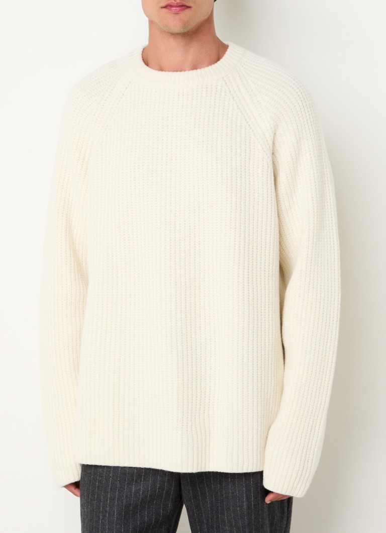 The Frankie Shop Chunky knit sweater in wool blend