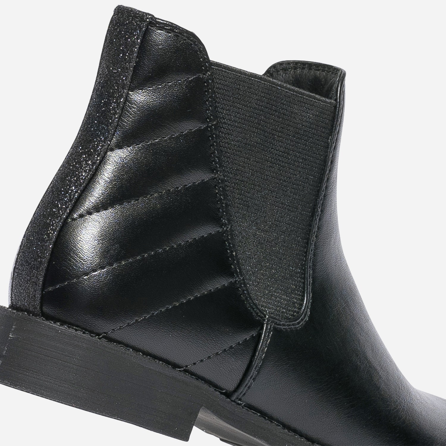 Boots noir esprit motard