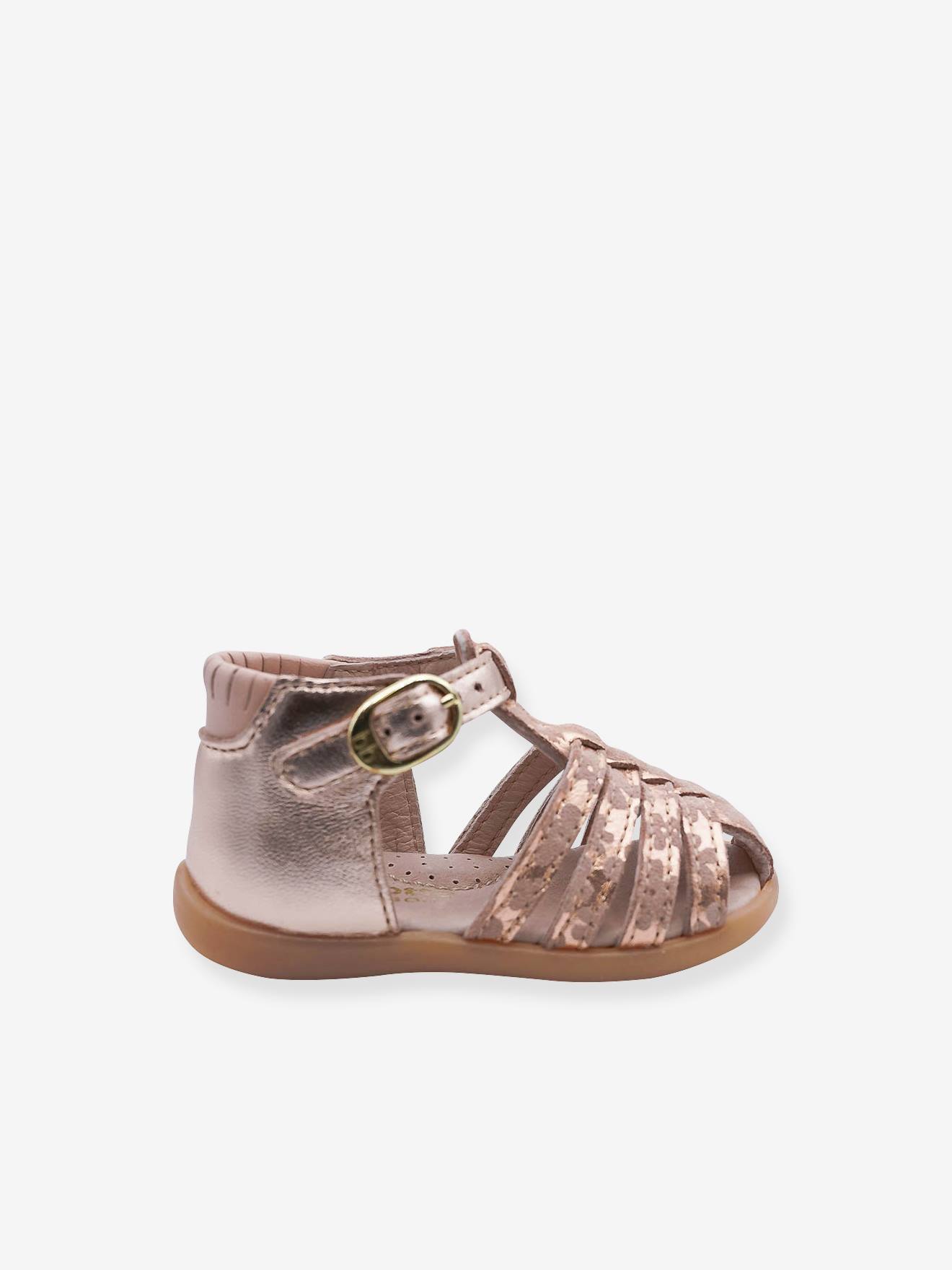 Babybotte Baby Sandalen für schmale Füße 4012B071 BABYBOTTE - hellrosa