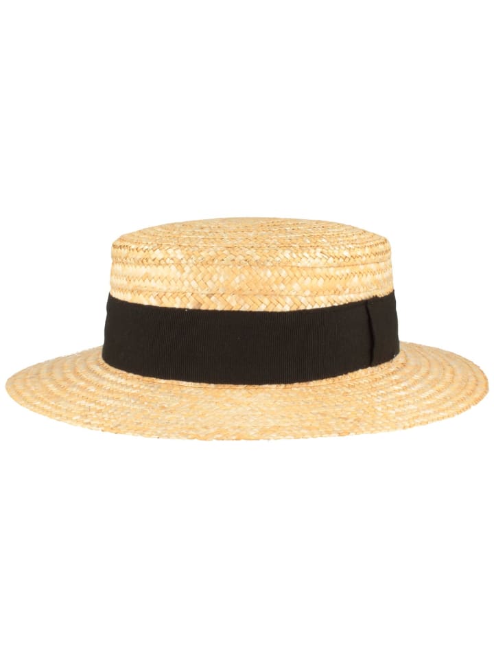 BREITER Strohhut in beige günstig kaufen