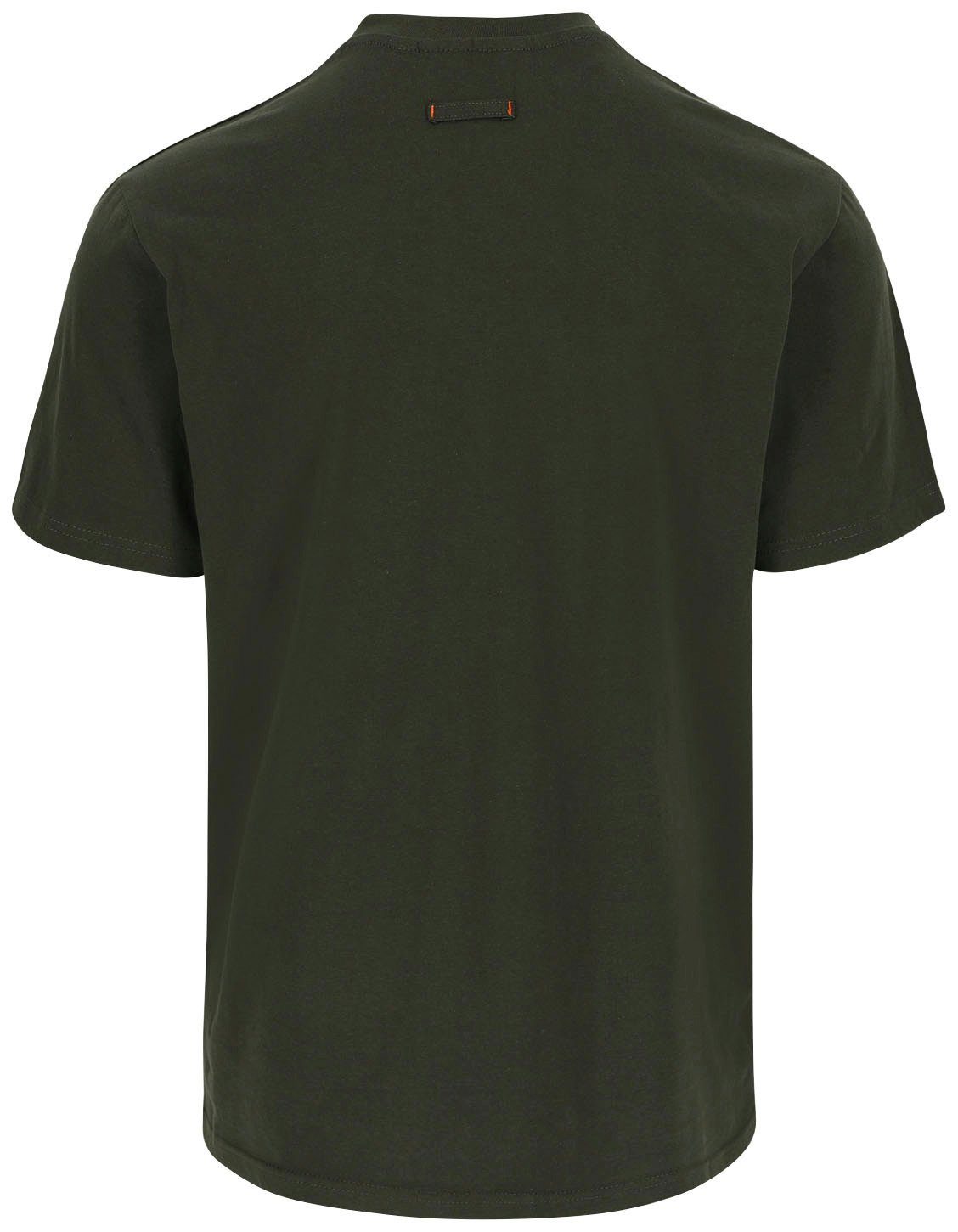 Herock T-Shirt Argo T-Shirt Kurzärmlig (Spar-Set, 3-tlg) Kurze Ärmel, angenehmes Tragegefühl mit Rippstrick-Kragen