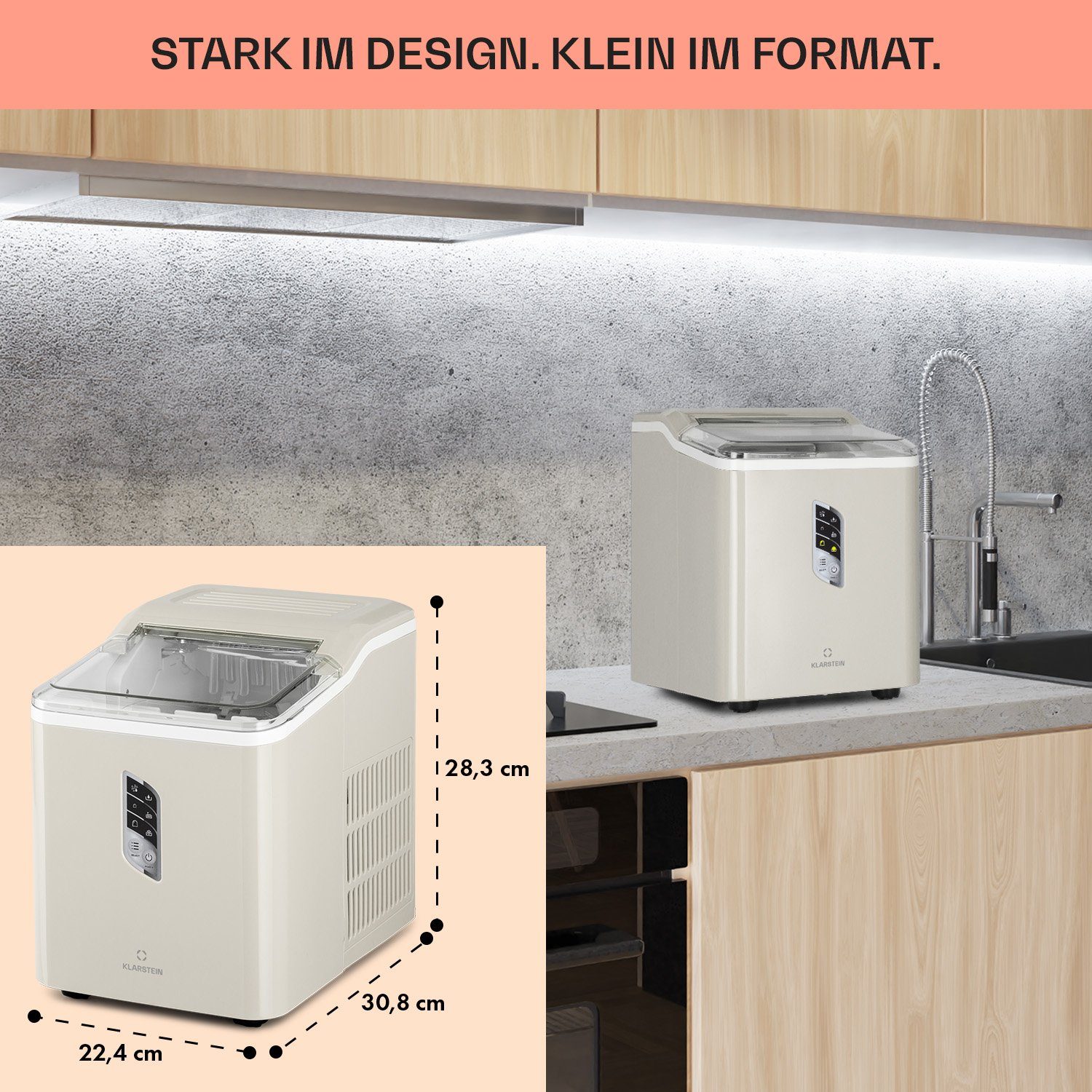 Klarstein Eiswürfelmaschine Albaron