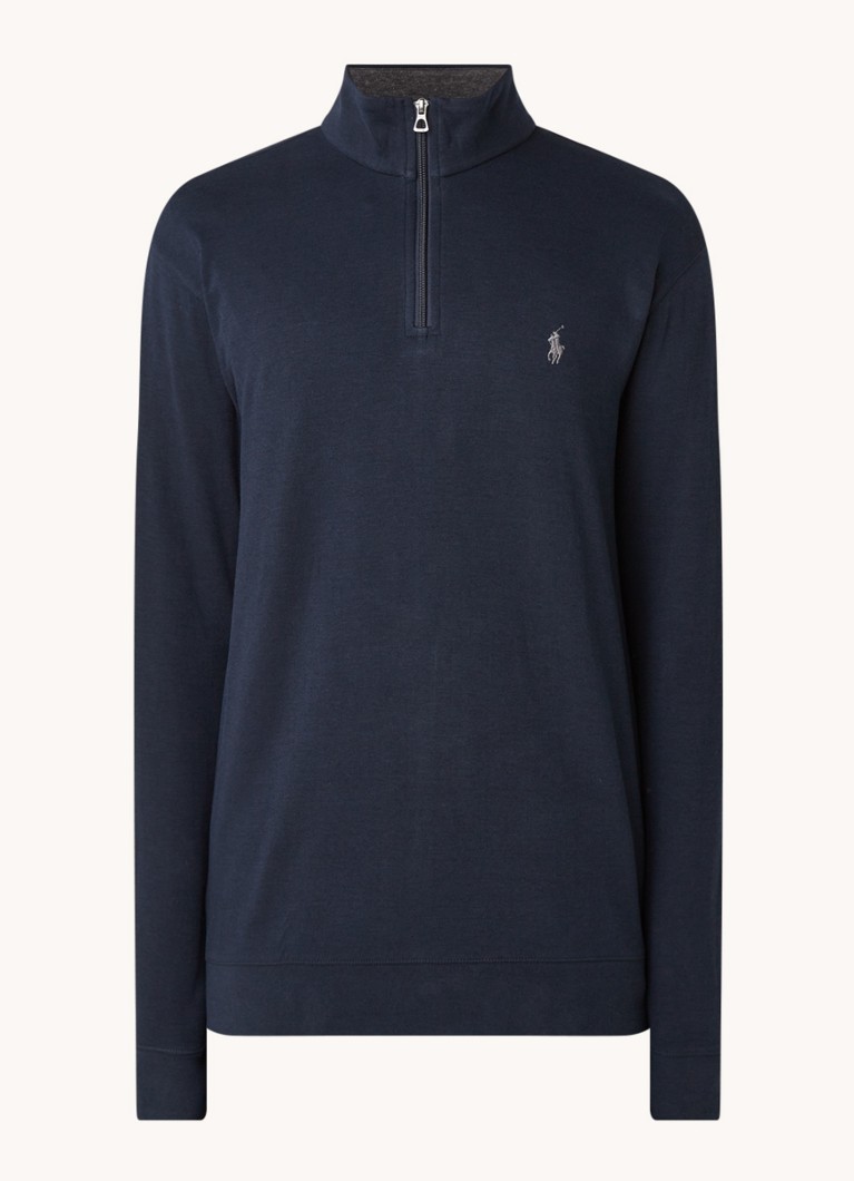 Pulover cu fermoar cu jumătate de fermoar Ralph Lauren