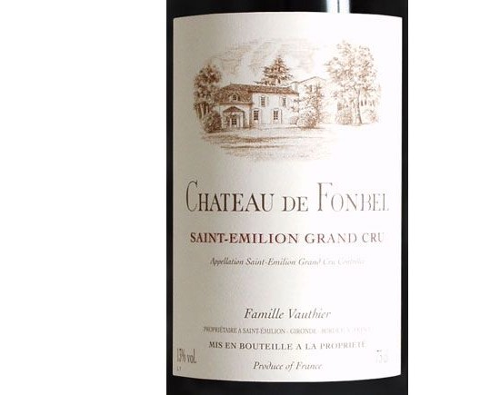 Château de Fonbel 2008 Bordeaux Saint-Emilion Grand Cru