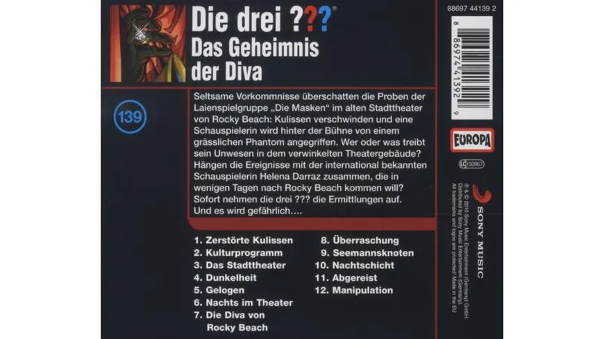 139/Das Geheimnis der Diva