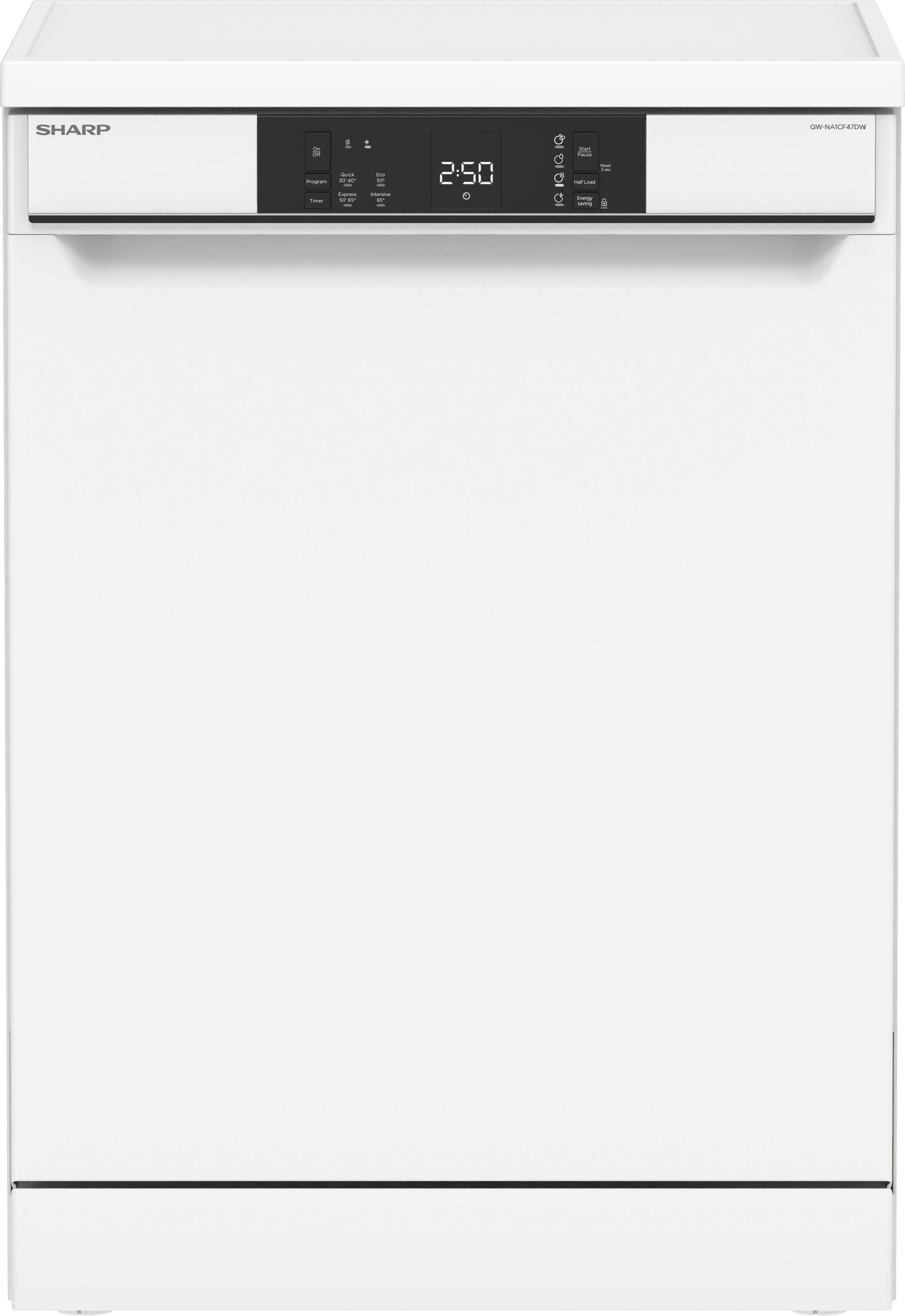 Sharp Standgeschirrspüler, QW-NA1CF47DW-DE, 13 Maßgedecke
