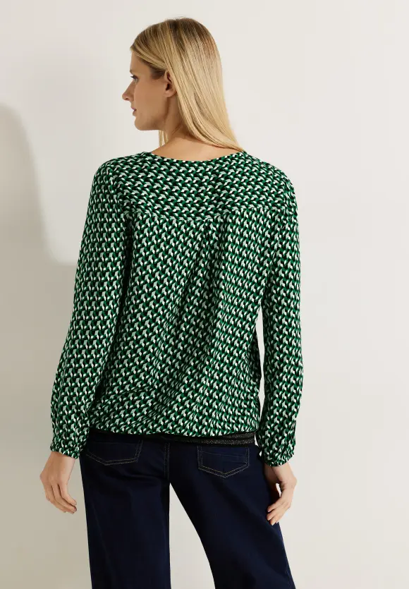 CECIL Bluse mit Minimalprint