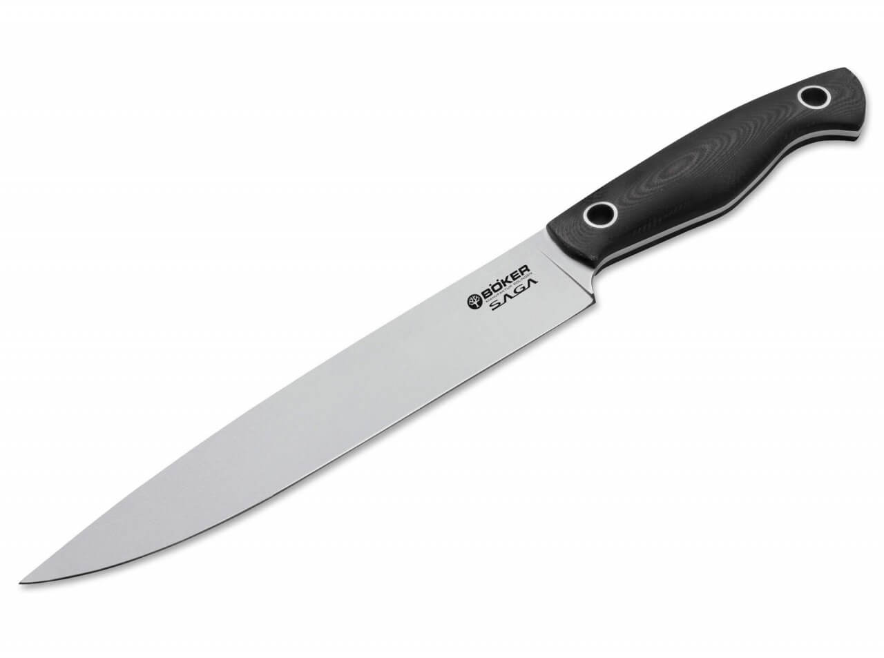 Saga Schinkenmesser G10 Satin