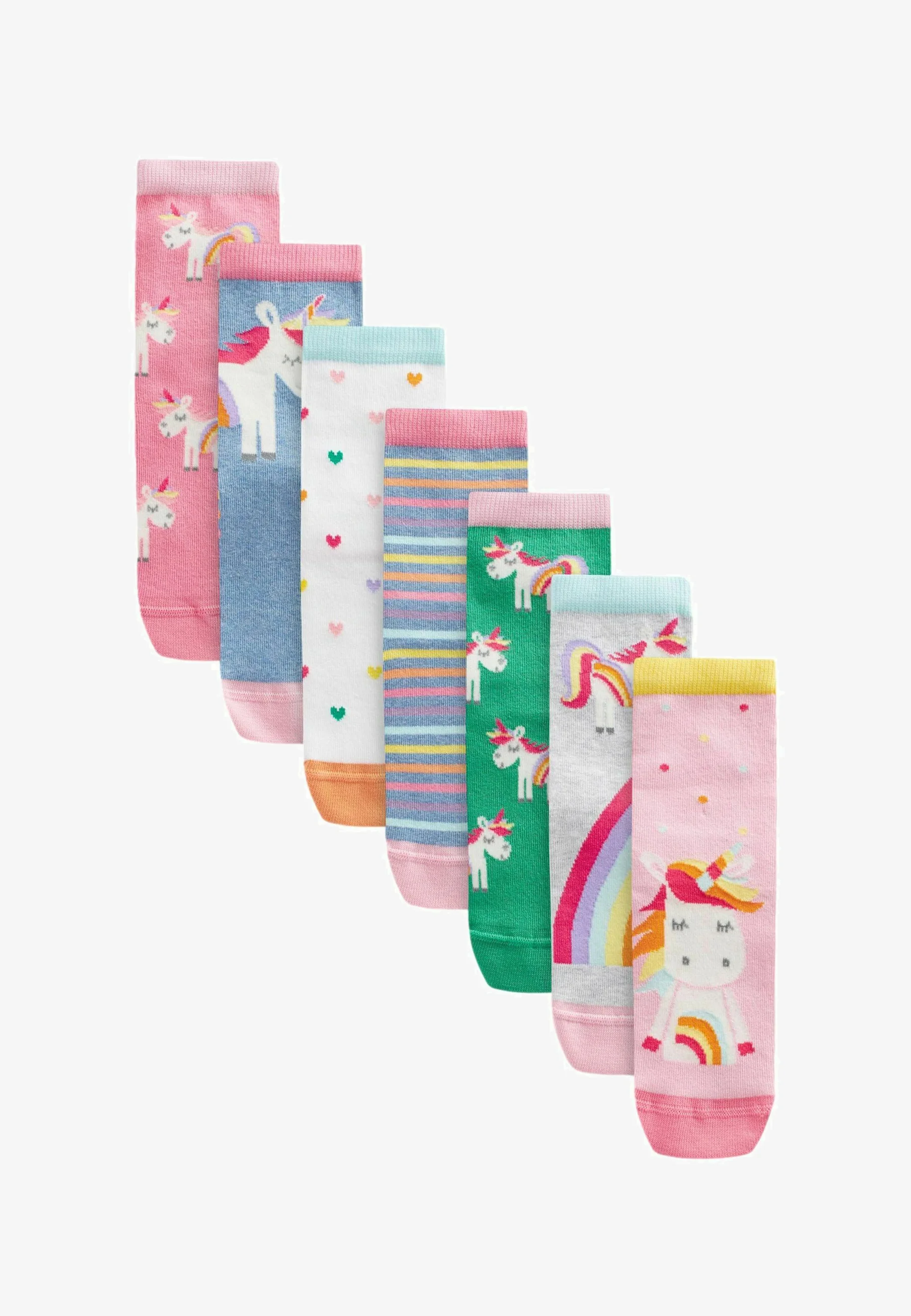 Siguiente RICH UNICORN 7 PACK - Calcetines