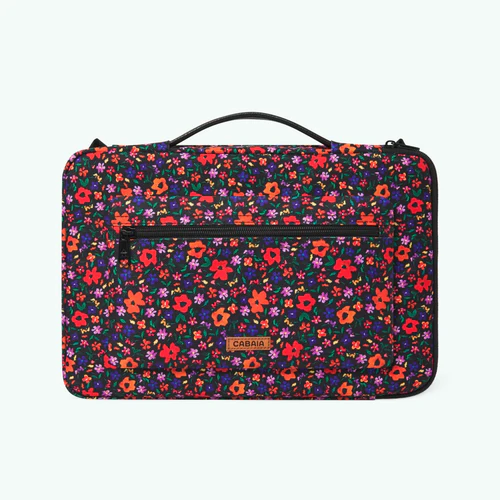 Farewell Square 13/14 inch black laptop sleeve