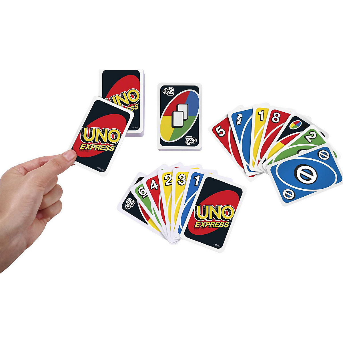 Mattel Games UNO Kartenspiel, Gesellschaftsspiel, Familienspiel, Kinderspiel