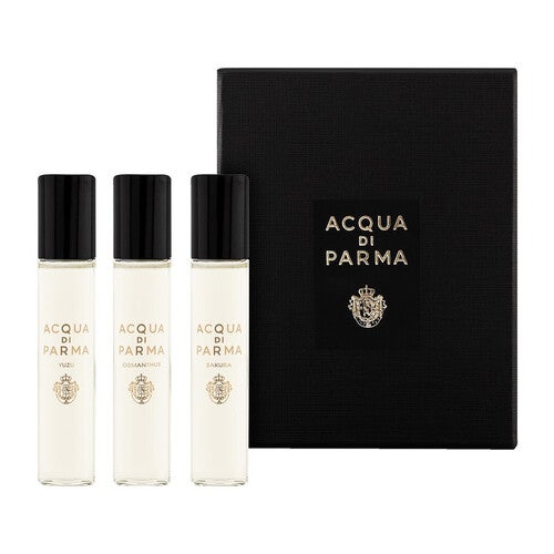 Zestaw miniatur sygnowanych przez Acqua Di Parma