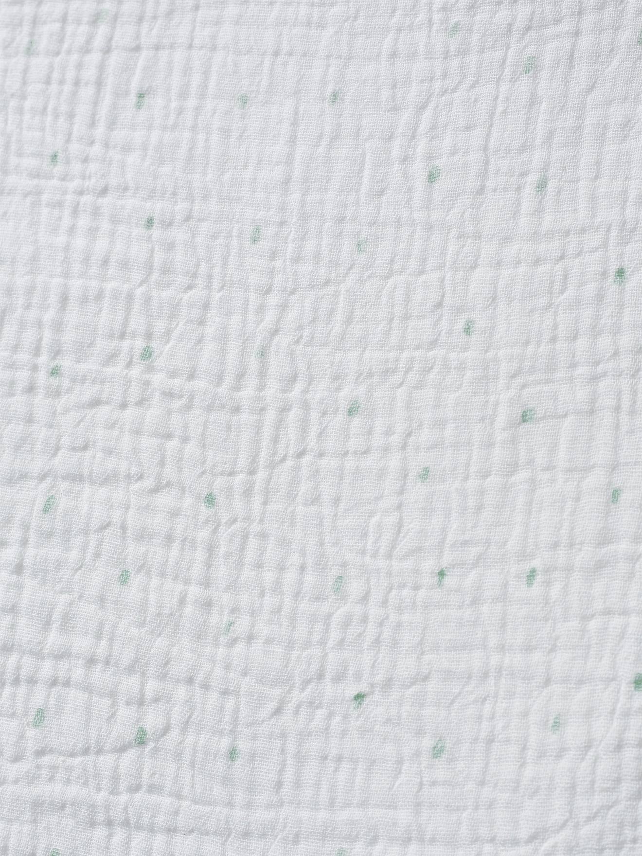 Vertbaudet Bio-Kollektion: Baby Sommerschlafsack KAKTUS Oeko-Tex - wollweiß