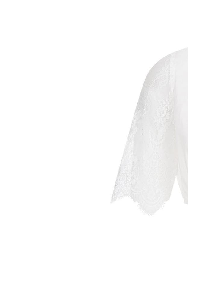Nübler Dirndlbluse kurzarm Emma in Creme günstig kaufen