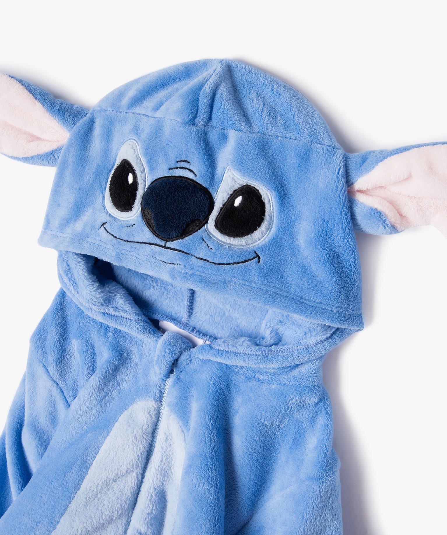 Combinaison pyjama à capuche motif Stitch fille - DS bleu | GEMO