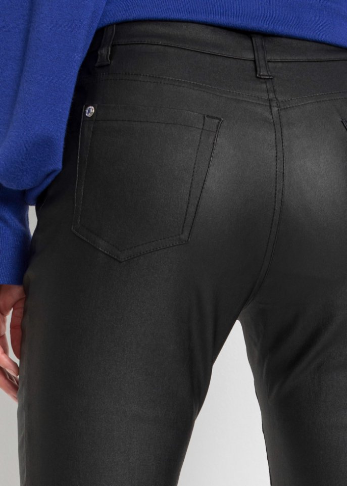 Stretch-Hose mit Beschichtung, Petite