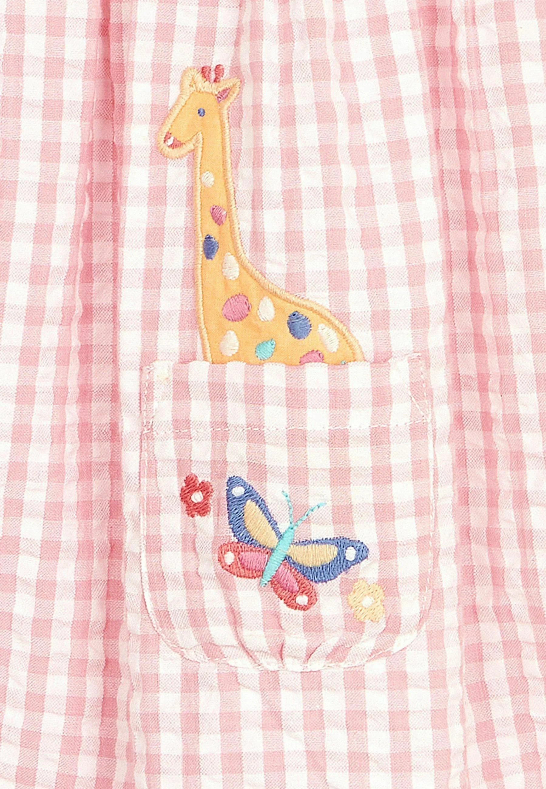 JoJo Maman Bébé APPLIQUE GINGHAM SUMMER - REGULAR FIT - Vestido de verano