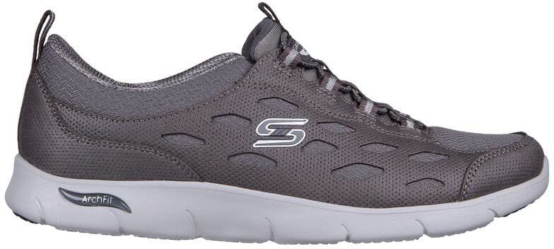 SKECHERS Freizeit Schnürer grau