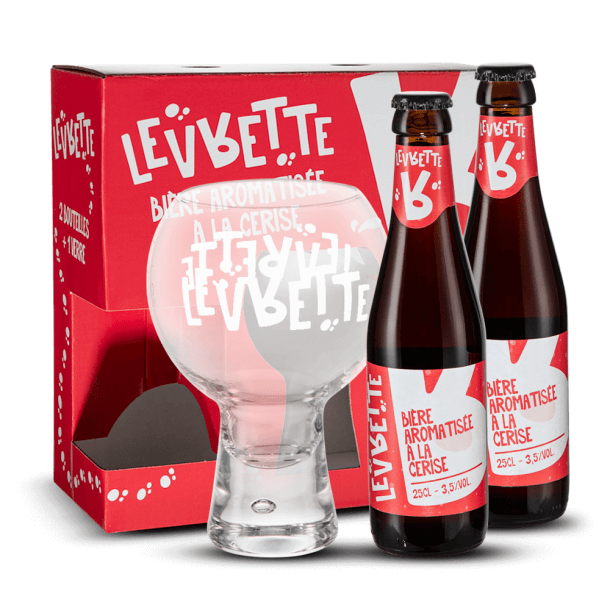 Coffret Levrette aromatisée cerise