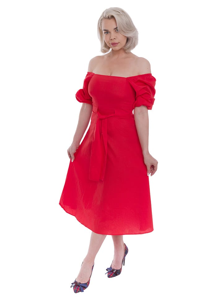NA-KD Kleid in Rot günstig kaufen