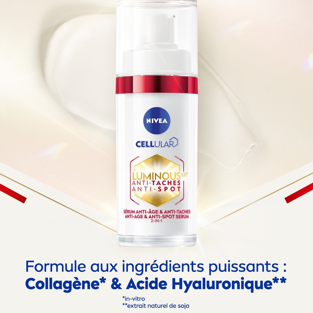 nivea CELLULAR LUMINOUS630 - Sérum visage anti-âge 30ml Soin visage anti-tache