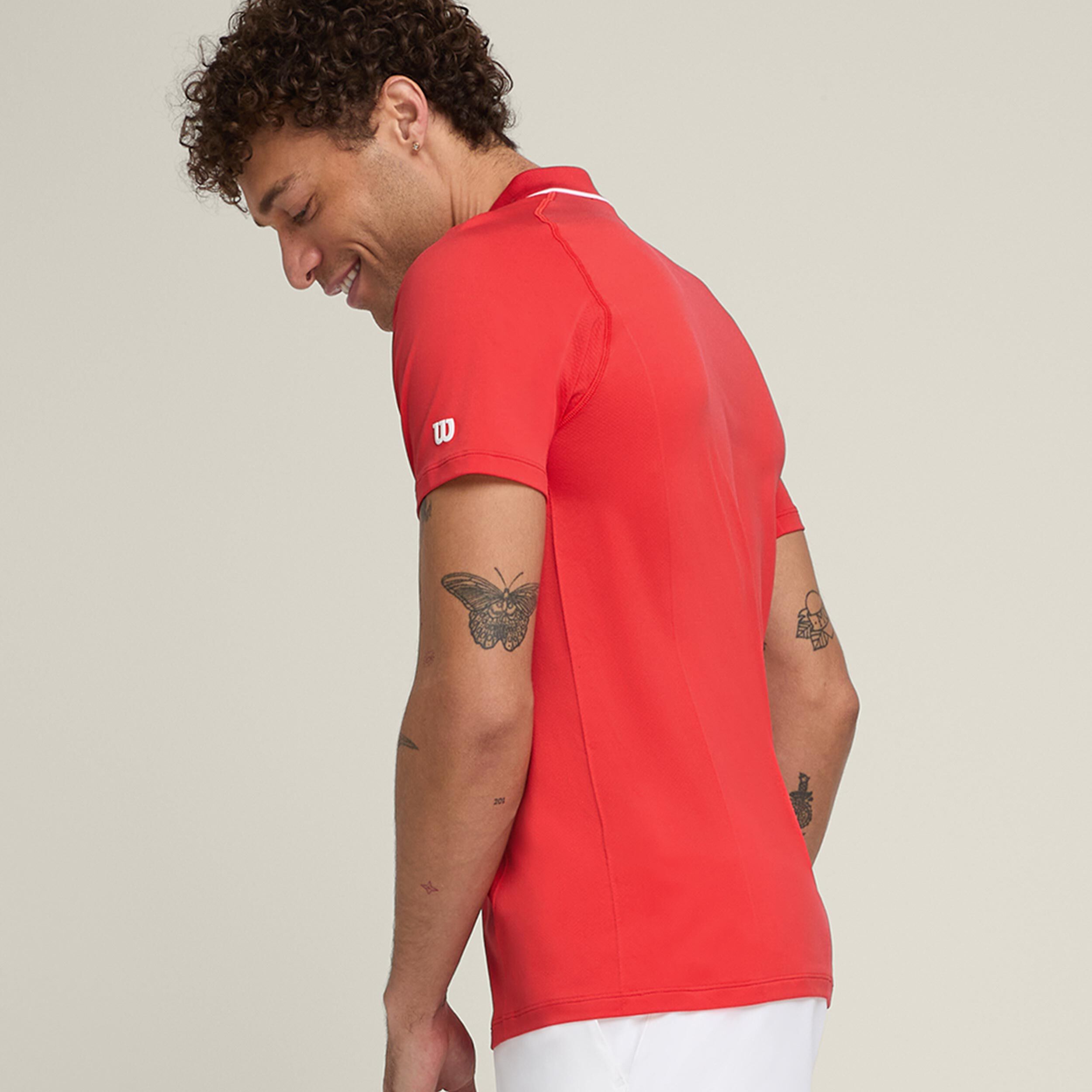 Players Seamless Team 2.0 Polo Herren - Rot