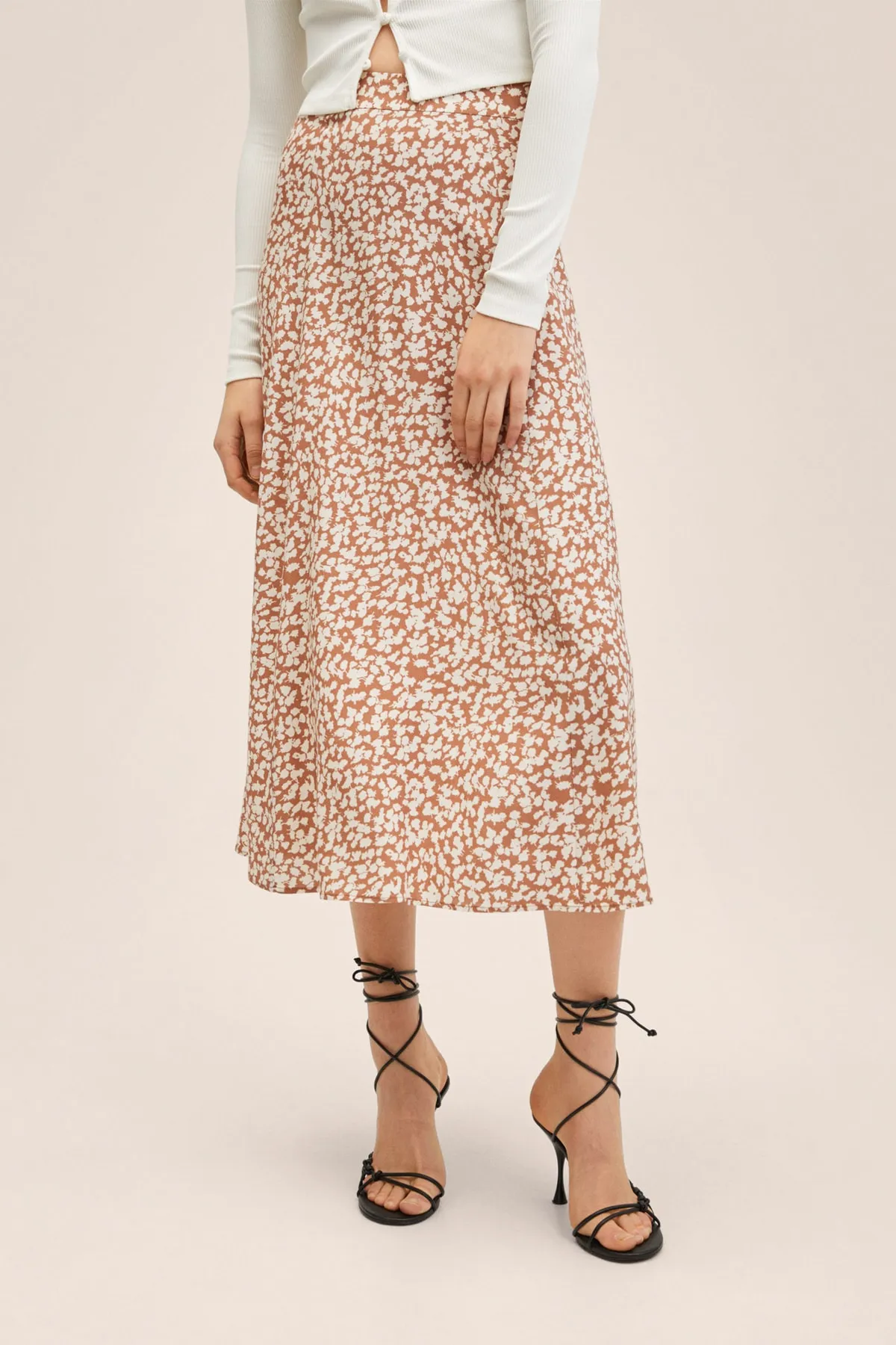 MANGO  27057118 Damen/Mädchen Braun