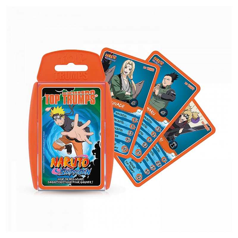Jeu de cartes Top trumps Naruto Shippuden