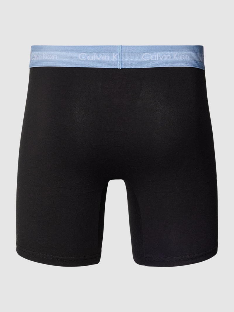 Trunks aus Baumwoll-Mix im 5er-Pack in schwarz