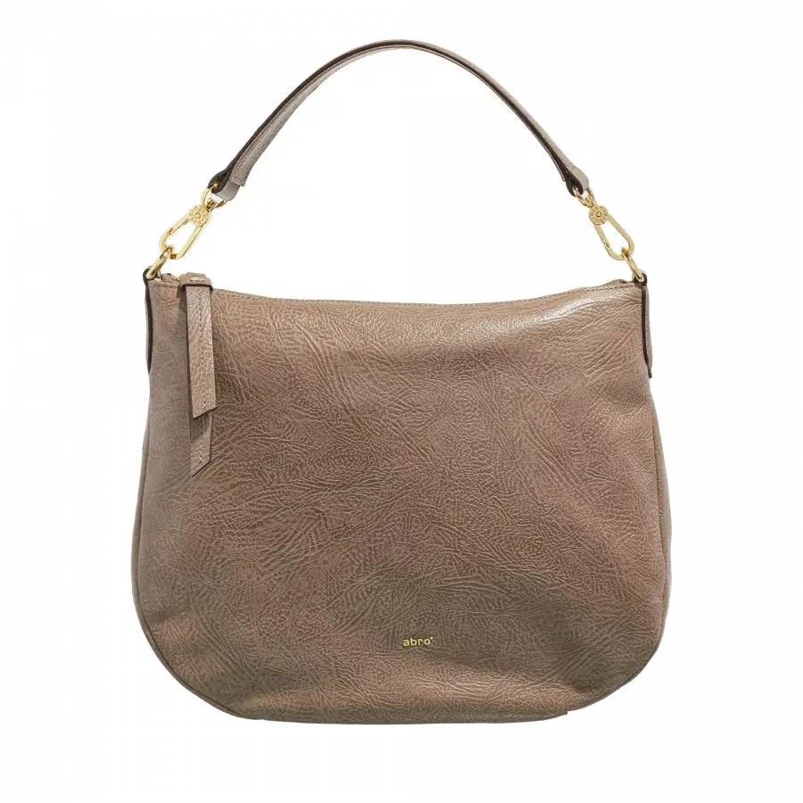 Abro - Abro Shoulder Bags Leder Taupe - taupe