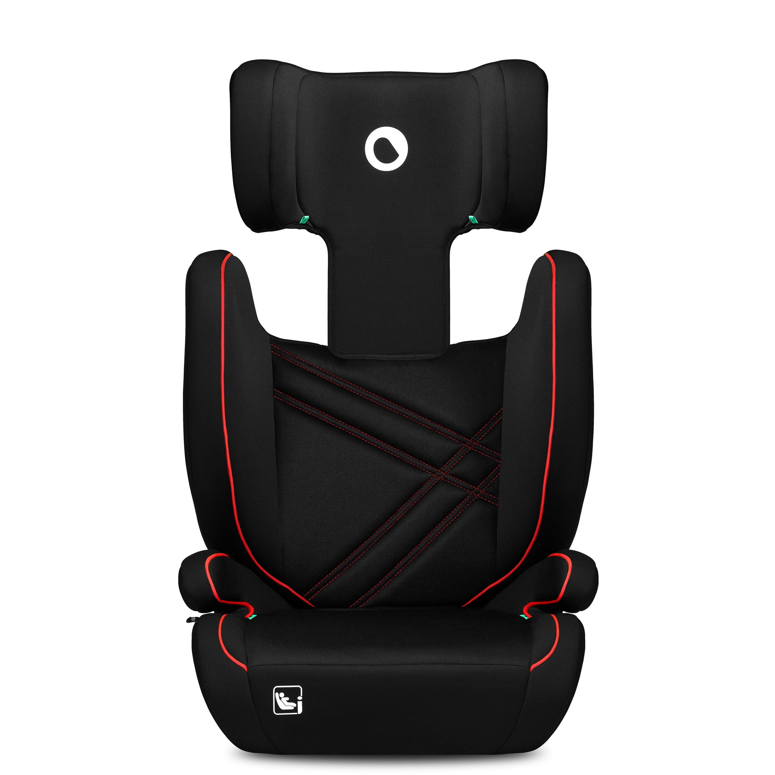 lionelo Autokindersitz HUGO I-SIZE, ab: ab 4 Jahre, bis: bis 12 Jahre, ab: 15,00 kg, bis: 36,00 kg, (Set), i-Size / ISOFIX oder Autogurte / 15-36kg