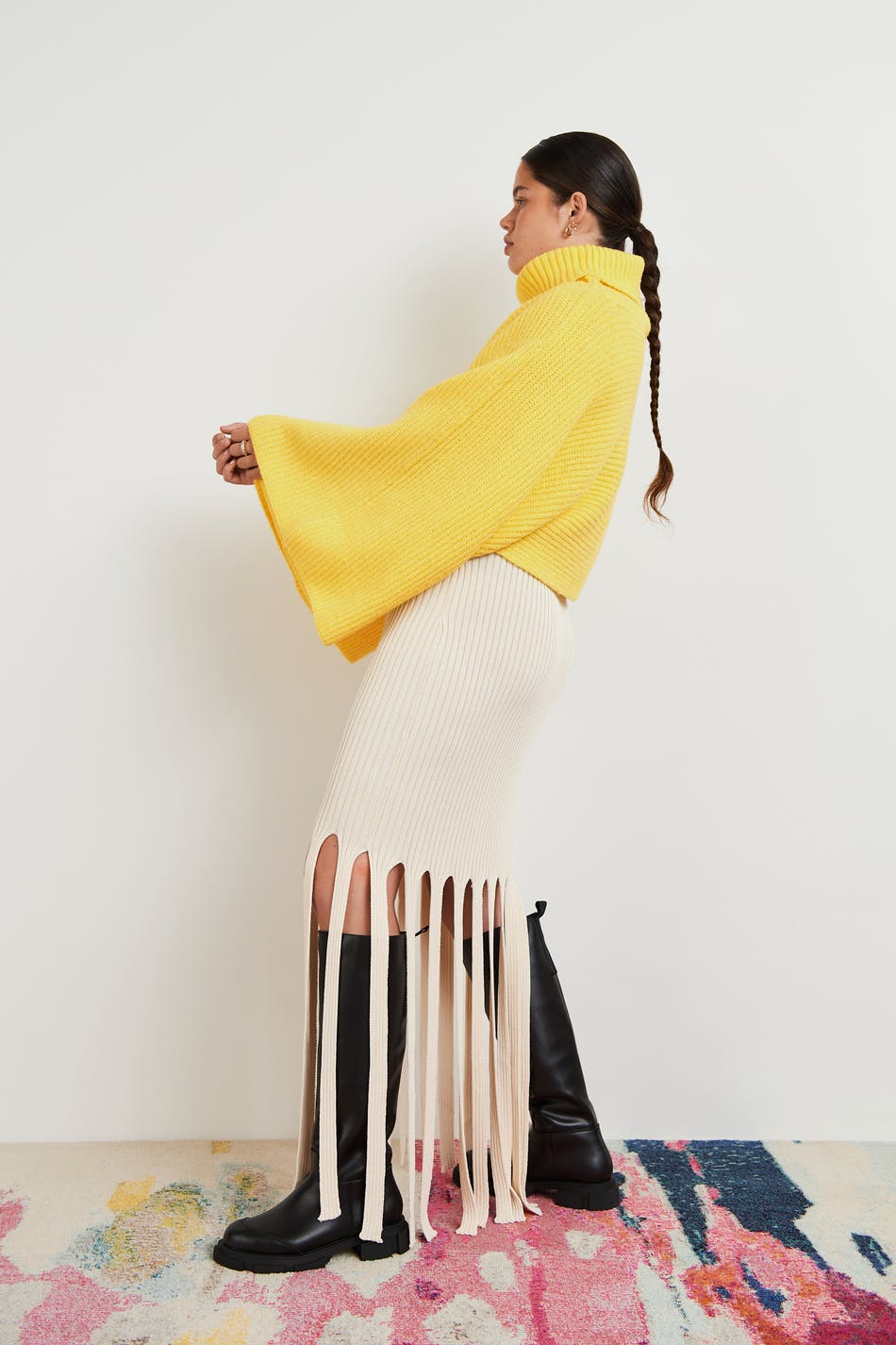 Eir knitted skirt