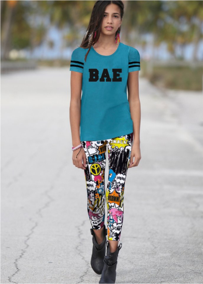Mädchen Leggings (2er-Pack)