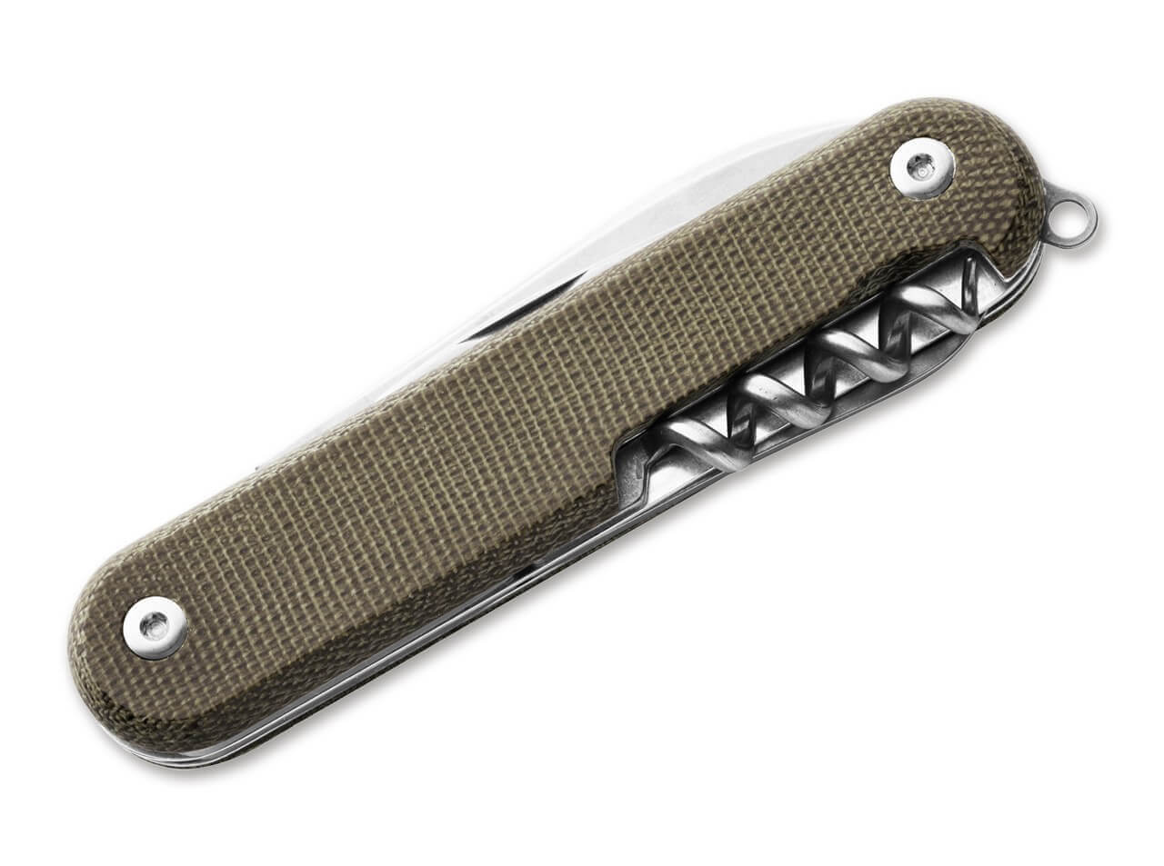 Malga 6 MagnaCut Micarta Green