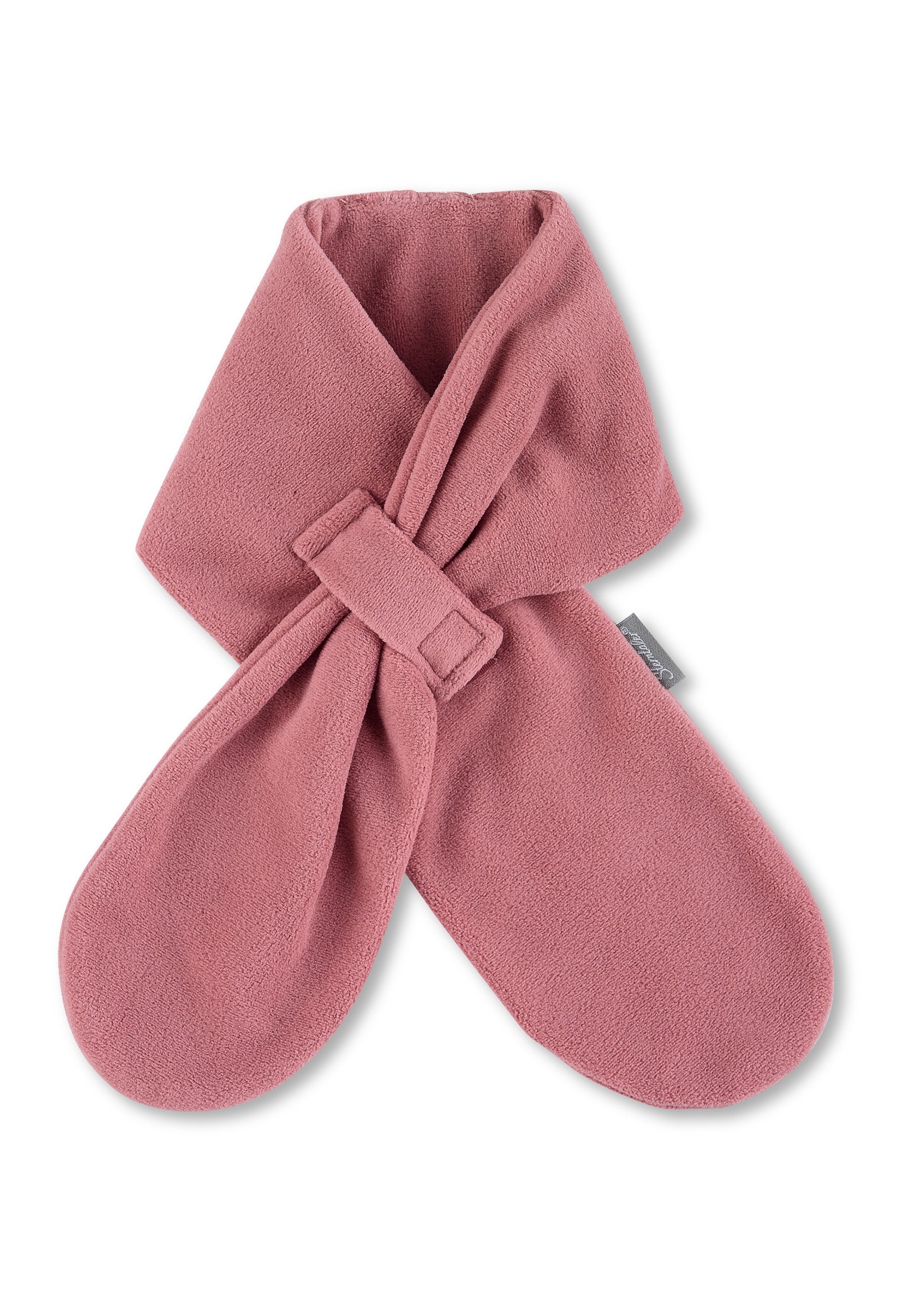 Schal aus Microfleece mit Riegel (Klettverschluss)