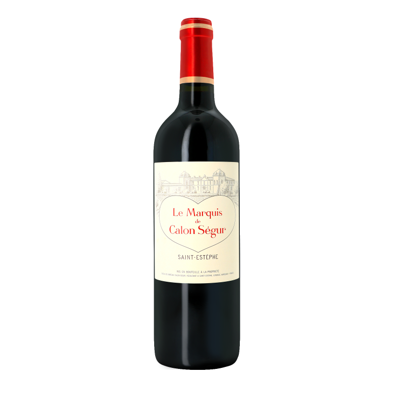 Marquis de Calon Segur - 2nd Vin du Château Calon Ségur 2020 - Saint-Estèphe - Bordeaux - Marquis de Calon Segur (75CL.)