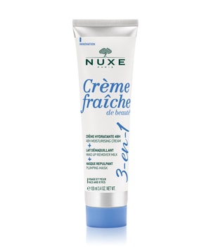 NUXE Crème Fraîche de Beauté 3-in-1 Multifunktionspflege Reinigung, Feuchtigkeitscreme und Maske Gesichtscreme-100 ml